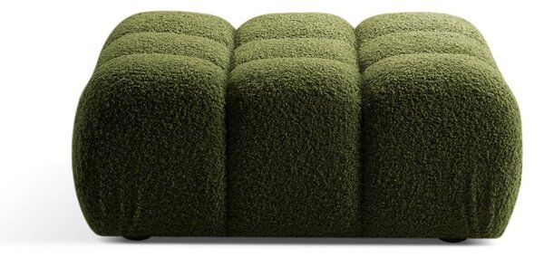 Zelen modularni otoman iz tkanine bouclé Bellis – Micadoni Home