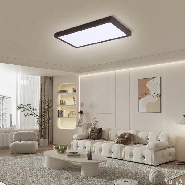 Brilagi - LED Zatemnitvena svetilka FRAME SMART LED/30W/230V črna IP44 + Daljinski upravljalnik