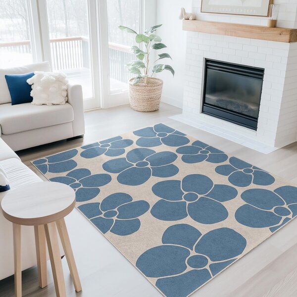 Moder pralen tekač 60x230 cm Blue Meadow – Mila Home