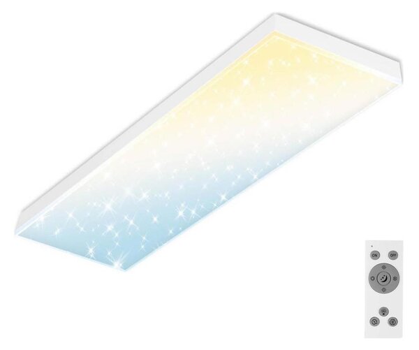 Brilo - LED Zatemnitveni nadgradni panel FRAMELESS LED/28W/230V Wi-Fi Tuya + Daljinski upravljalnik