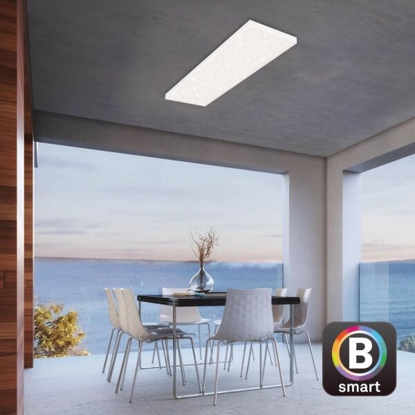 Brilo - LED Zatemnitveni nadgradni panel FRAMELESS LED/28W/230V Wi-Fi Tuya + Daljinski upravljalnik