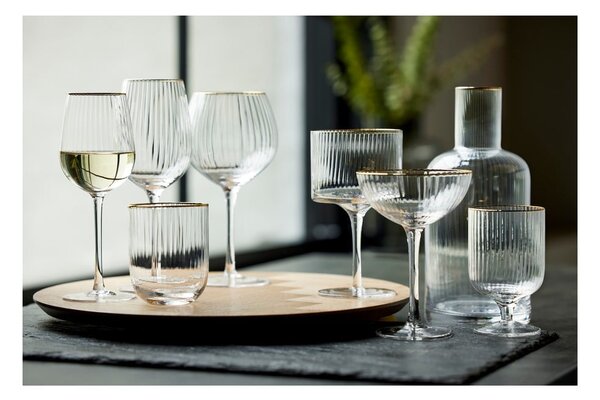 Kozarci v kompletu 4 ks za vino 300 ml Palermo – Lyngby Glas