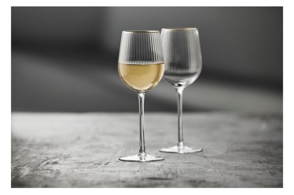 Kozarci v kompletu 4 ks za vino 300 ml Palermo – Lyngby Glas