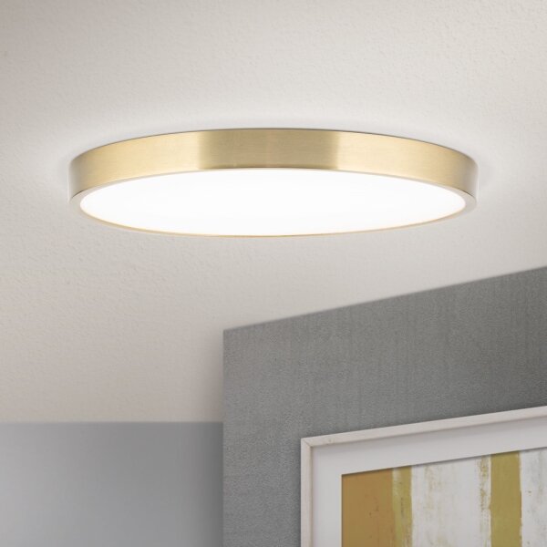 Orion DL 7-657/28 - LED Stropna svetilka BULLY LED/28W/230V pr. 28 cm zlata