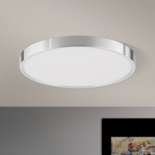 Orion DL 7-657/28-LED Stropna svetilka BULLY LED/28W/230V pr. 28 cm sijajni krom