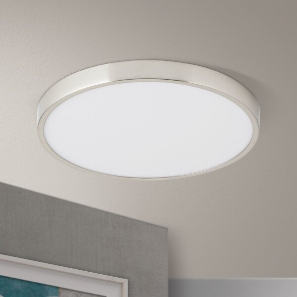 Orion DL 7-657/28- LED Stropna svetilka BULLY LED/28W/230V pr. 28 cm mat krom