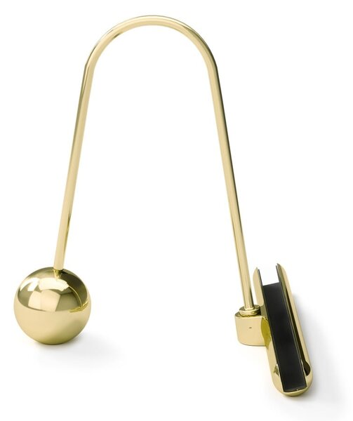 Steklen stoječ okvir v zlati barvi 19x23 cm Flute – Umbra