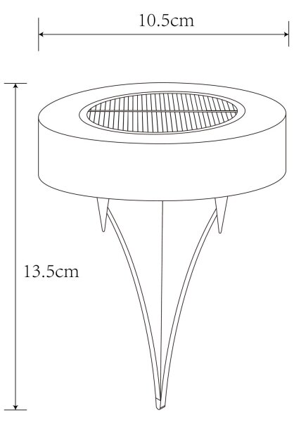 Globo 36414-2 - SET 2x LED Solarna svetilka SOLAR LED/0,8W/3V 3200K IP44