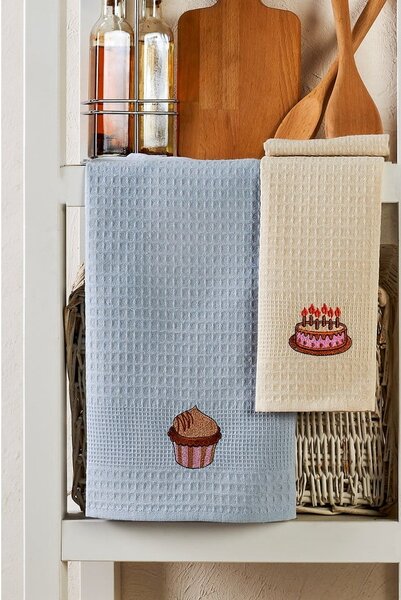 Bombažne kuhinjske krpe v kompletu 6 ks 40x60 cm Cake – Foutastic