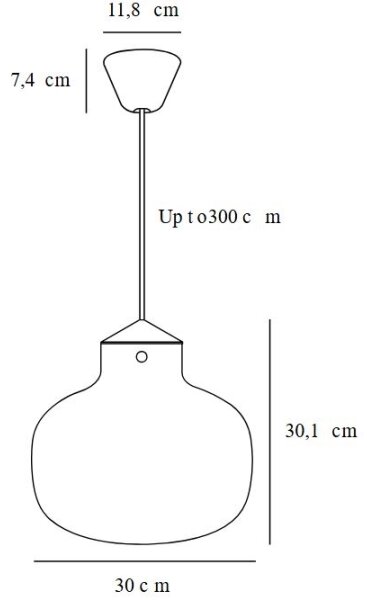 DFTP by Nordlux - Lestenec na vrvici RAITO 1xE27/25W/230V