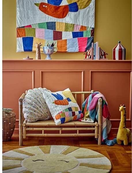 Otroška odeja iz recikliranega bombaža 130x160 cm Colorine – Bloomingville Mini