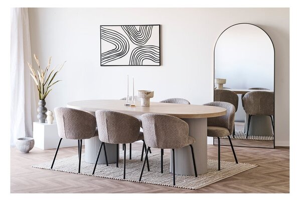 Bež keramična vaza (višina 19,5 cm) Rona – House Nordic
