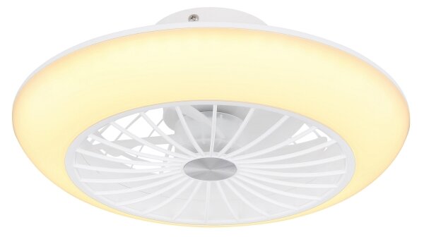 Globo 03632W - LED Stropna svetilka z ventilatorjem LAFEE LED/18W/230V