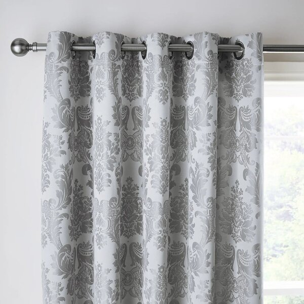 Sive zavese iz damasta v kompletu 2 ks 168x229 cm Damask Jacquard – Catherine Lansfield