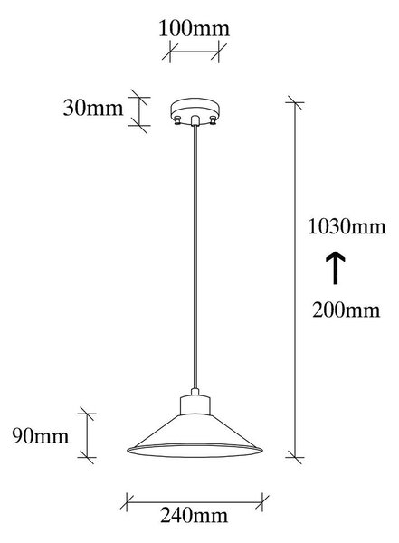 Turkizna/v naravni barvi viseča svetilka s kovinskim senčilom ø 24 cm Manavgat – Opviq lights