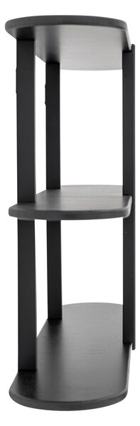 Črna večnivojska polica 80 cm Vicente – Bloomingville