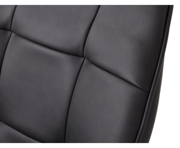 Temno sivi oblazinjeni jedilni stoli v kompletu z nasloni za roke 2 ks Nolan Square – Unique Furniture