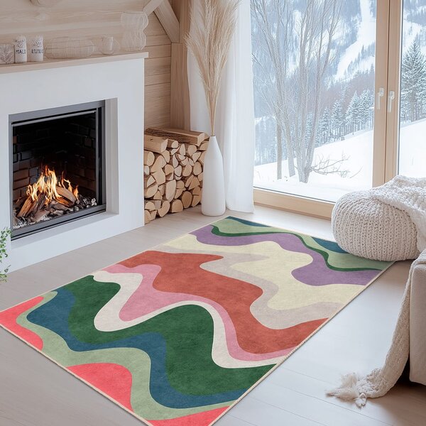 Pralen tekač 60x230 cm Squiggly Breeze – Mila Home