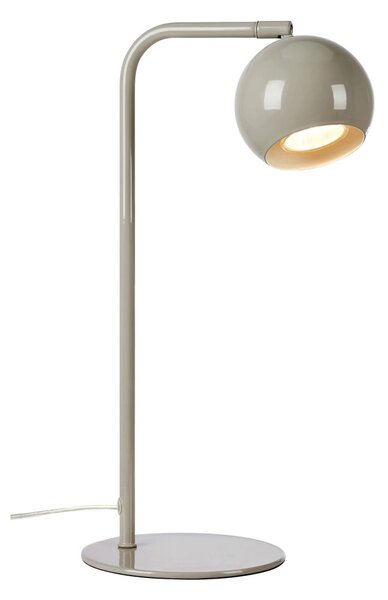 Sivo-bež namizna svetilka s kovinskim senčilom (višina 39,5 cm) Pop – Markslöjd