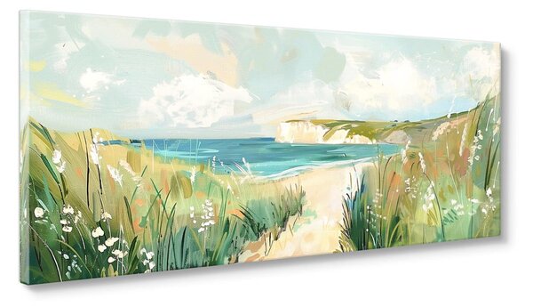 Slika 60x150 cm Gouache Sea – Styler