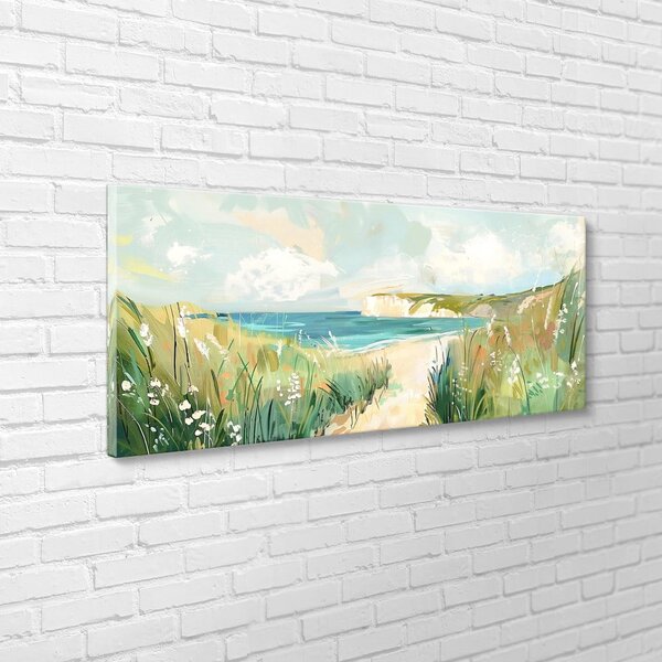 Slika 60x150 cm Gouache Sea – Styler