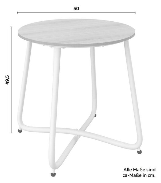 Bessagi Garden Vrtna Mizica Pine, Ø 50cm