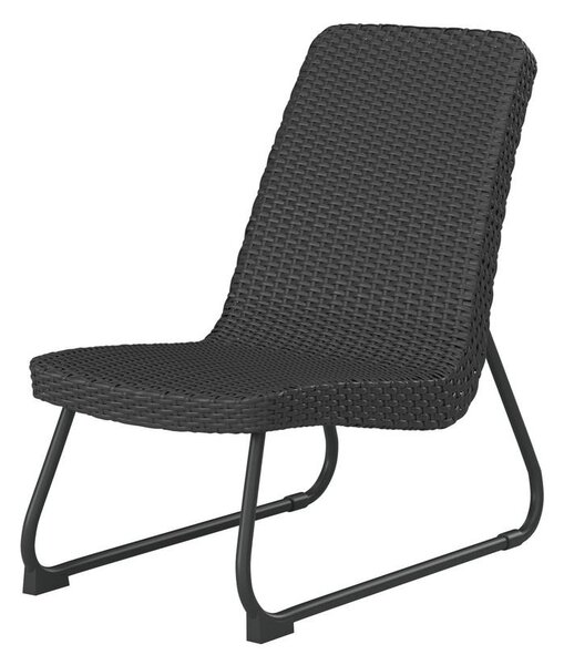 Bessagi Garden Balkonska Garnitura Augustina, 3-Delni, Temno Siv