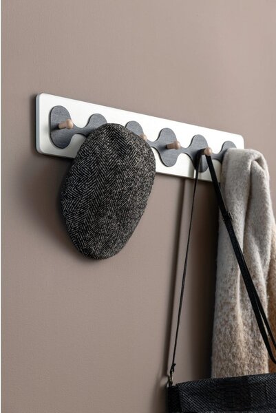 Bel stenski obešalnik 60 cm Rizar – PT LIVING