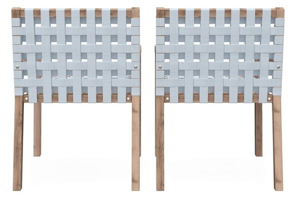 Bessagi Garden Set Vrtnih Stolov Lauria, 2 Kos, Krem