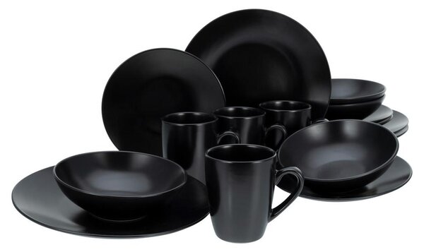 Creatable Kombinirani Servis Black Matt, 16-Delni
