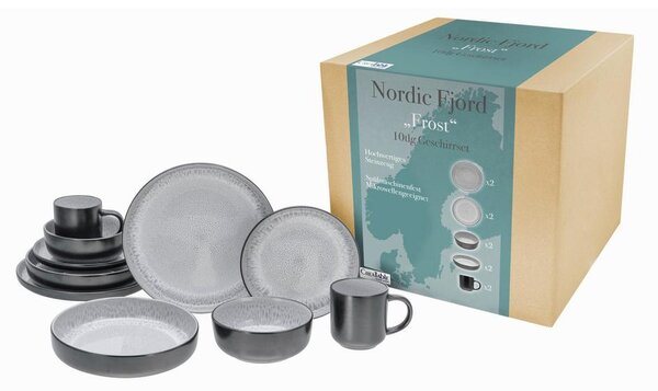 Creatable Kombinirani Servis Nordic Fjord Frost, 10-Delni