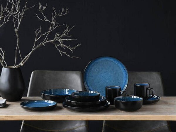 Creatable Kombinirani Servis Nordic Fjord Blue, 10-Delni