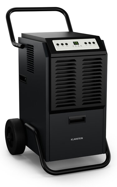 Klarstein DuraDry 50L razvlaževalnik zraka, 50 l/dan, 70-100 m², nerjaveče jeklo, mobilen, 450 m³/h