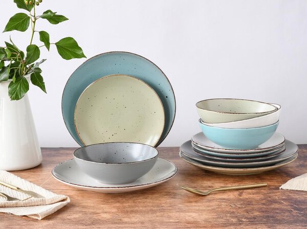 Creatable Jedilni Servis Fashion Bunt, 12-Delni