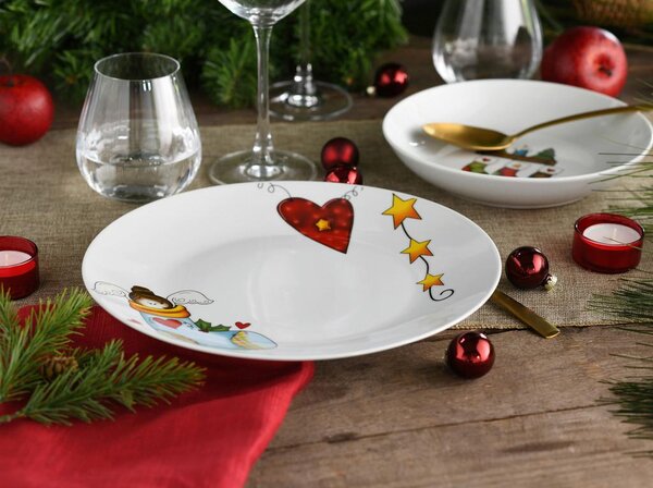 Creatable Kombinirani Servis Luna Christmas, 16-Delni