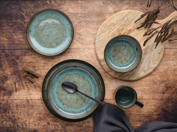 Creatable Kombinirani Servis Nordic Fjord Green, 10-Delni