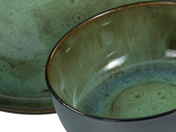 Creatable Kombinirani Servis Nordic Fjord Green, 16-Delni