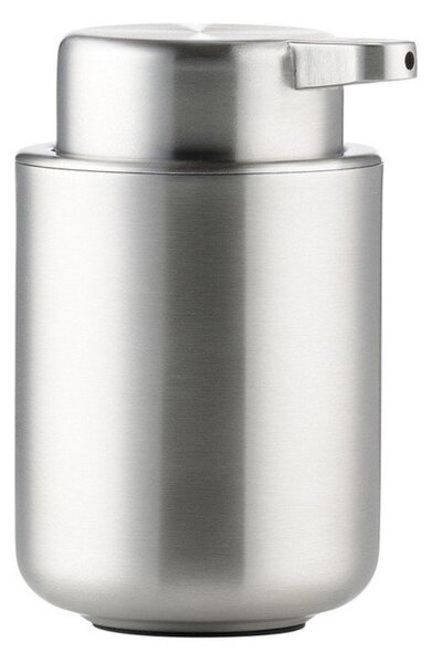 Dozirnik za milo iz nerjavečega jekla v mat srebrni barvi 250 ml Ume Steel – Zone