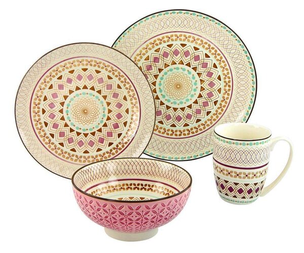 Creatable Kombinirani Servis Mandala Bunt, 16-Delni