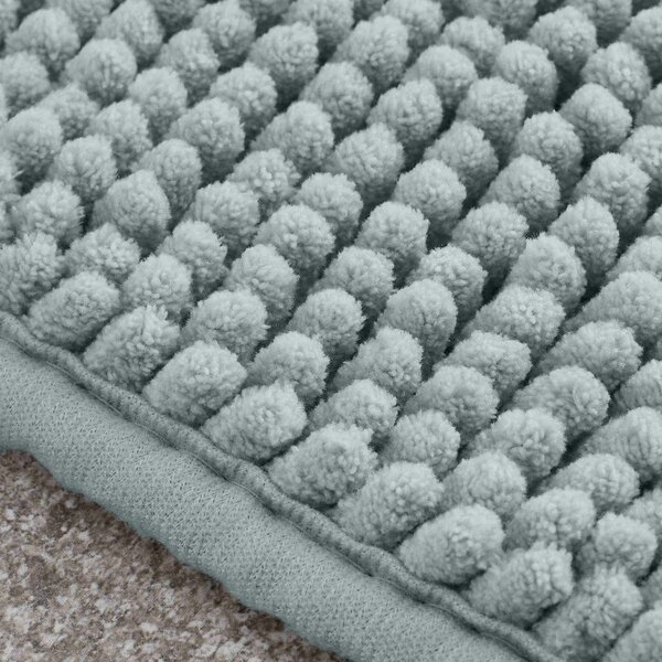 Zelena kopalniška preproga 50x80 cm Bobble – Catherine Lansfield