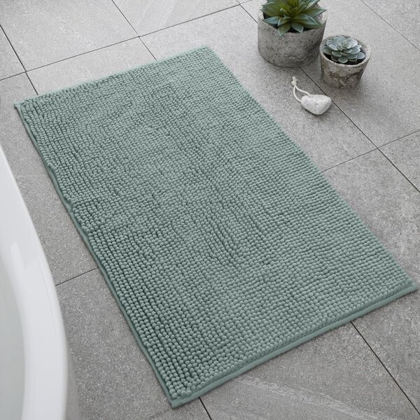 Zelena kopalniška preproga 50x80 cm Bobble – Catherine Lansfield
