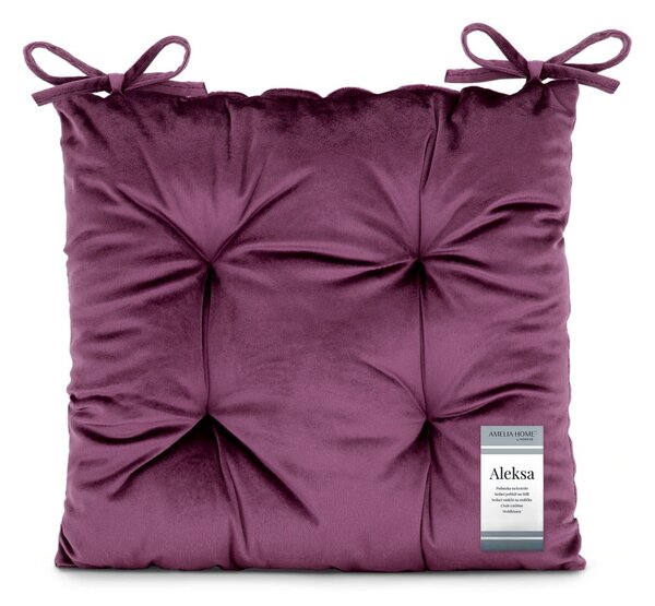 Žametna sedežna blazina 40x40 cm Aleksa – Restilo