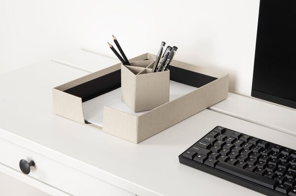Kartonasti organizatorji v kompletu 4 ks Hugo Canvas Paper Laminate – Bigso