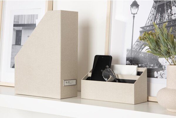 Kartonasti organizatorji v kompletu 4 ks Hugo Canvas Paper Laminate – Bigso