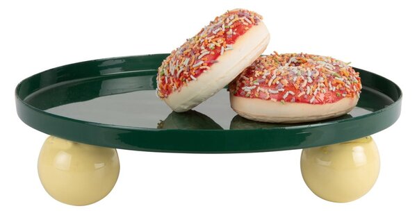 Kovinski pladenj ø 25 cm Double Funky – PT LIVING