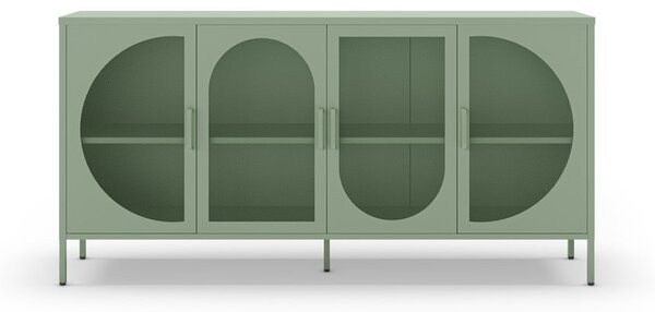 Mentolno zelena komoda 160x90 cm Tayra – Marckeric