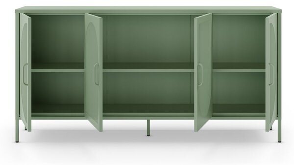 Mentolno zelena komoda 160x90 cm Tayra – Marckeric