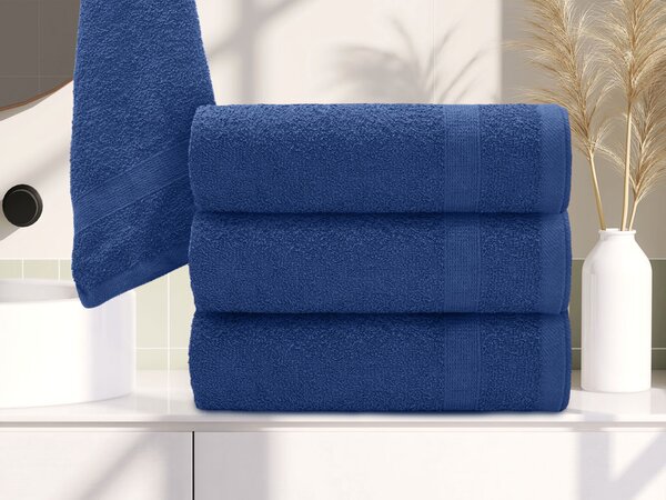 Brisača BASIC MAJHNA 40 x 60 cm temno modra