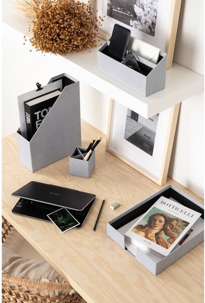 Kartonasti organizatorji v kompletu 4 ks Hugo Canvas Paper Laminate – Bigso