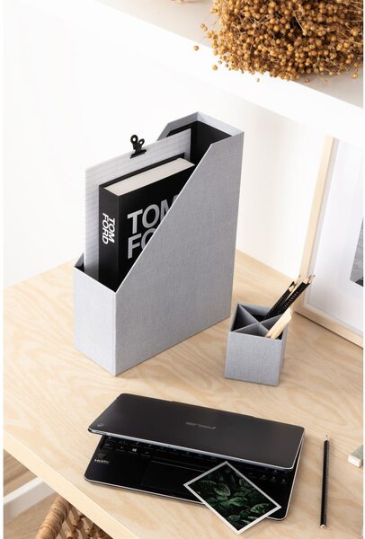 Kartonasti organizatorji v kompletu 4 ks Hugo Canvas Paper Laminate – Bigso